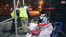 NYCs Homeless Choose to Sleep in the Streets as Temps Plunge