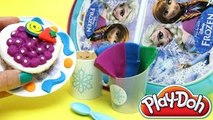 FROZEN Picnic Basket Playset Play Doh Lollipops Cake Dessert DIY Play Doh Creations