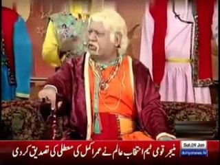 Classic Comedy by Azizi as Mughal King 'Akbar'. A good laughter therapy for lungs. (10 Jan 2016)