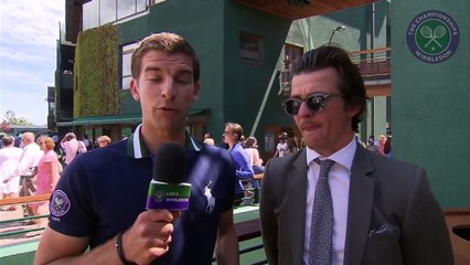 Joey Barton checks in with Live @ Wimbledon