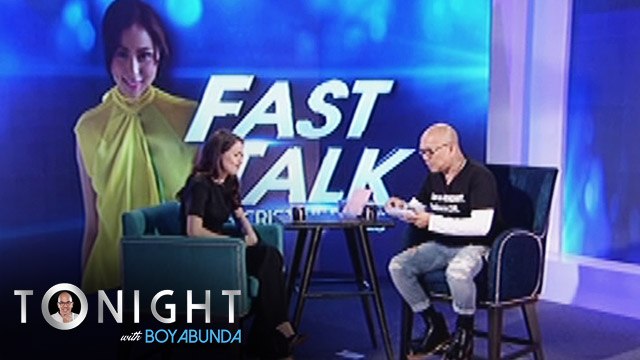 TWBA: Fast Talk with Cristine Reyes