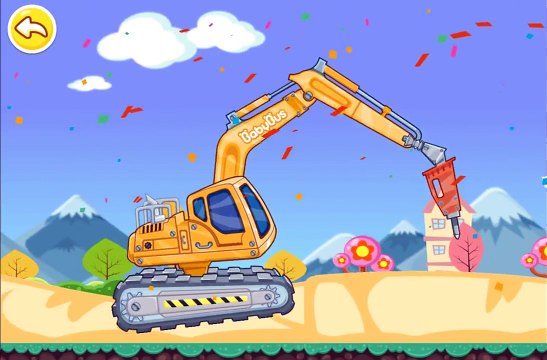 Развивающие мультики про машинки от 3 лет. Конструктор гусеничный экскаватор