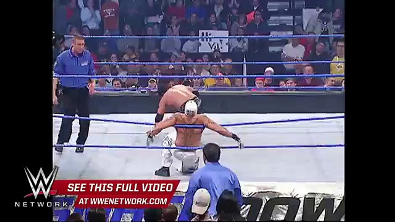 WWE Network Tajiri vs Rey Mysterio Cruiserweight Championship Match SmackDown, January 1, 2004
