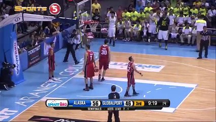 Global Port vs Alaska - 3rd Quarter - Semis Game 4 PBA Philippine Cup 2015-2016