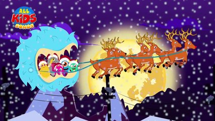 Jingle Bells Song with Monsters Family