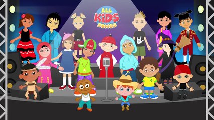 Jingle Bells Song with Puppets Family