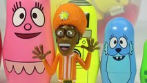 Yo Gabba Gabba Super Giant Surprise Egg Toys Opening Muno Plex Brobee Foofa Toodee CKN Toy