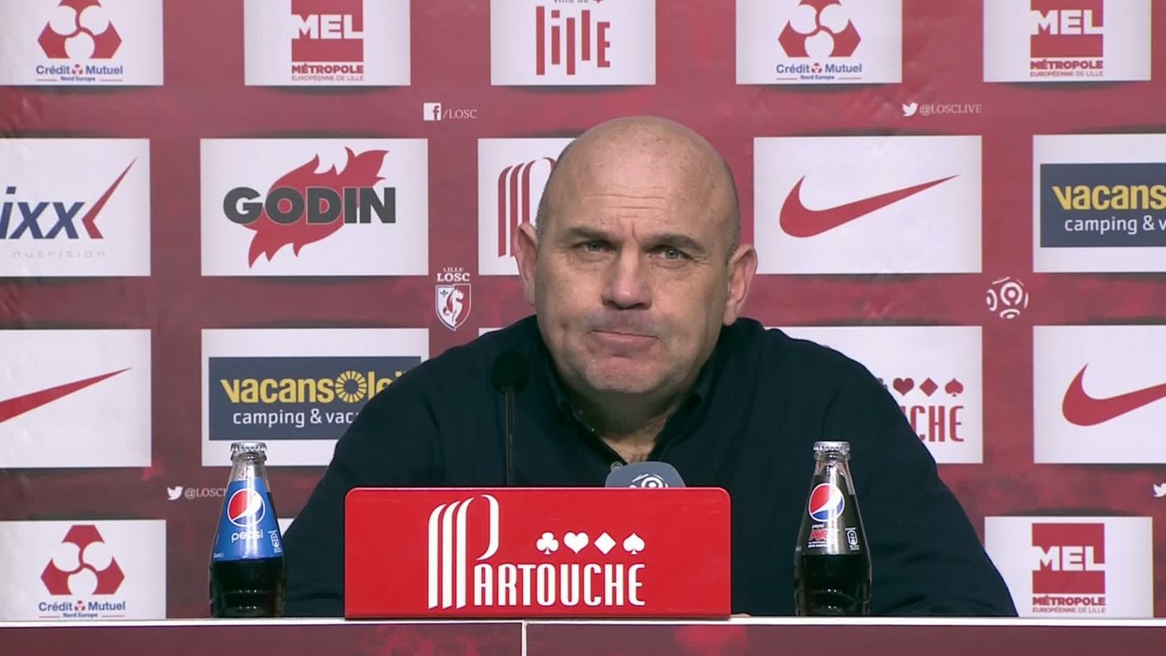 Foot - L1 - LOSC : Antonetti «On n'a pas toujours bien géré c'est dommage !»