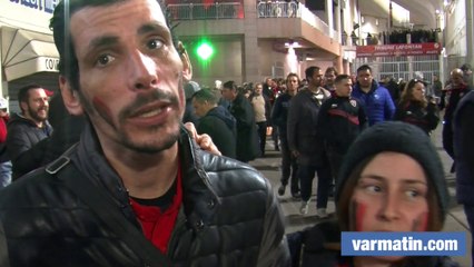 RCT-Bath: les supporters ne retiennent que la victoire