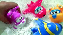 Super Wings 출동슈퍼윙스 신제품 장난감 mini Planes Squirt Bath Water Toys by Disney Collector