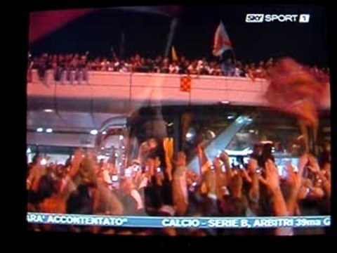Mexes Celebrating at Fiumicino
