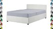 Caspian Ottoman Gas Lift Up Storage Bed - White 4ft Small Double