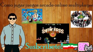 Como jugar juegos arcade online (MULTIPLAYER)