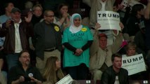 Muslim Woman Kicked Out of Donald Trump Rally