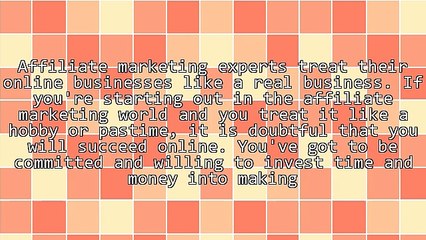 3 Things That No Affiliate Marketing Expert Would Be Without