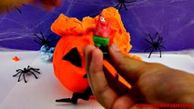 Scary Halloween Play Doh Shopkins Cars 2 Plants vs. Zombies Kinder Surprise StrawberryJamT