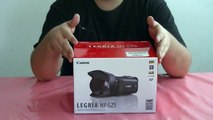 (Unboxing) Canon Legria HF G25