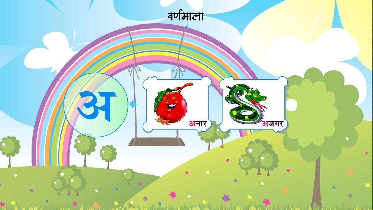Hindi Alphabets (Varnamala अ से ज्ञ) Complete With Pronunciation