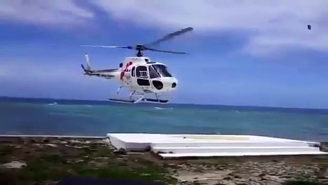 Неопытный пилот, неудачная посадка