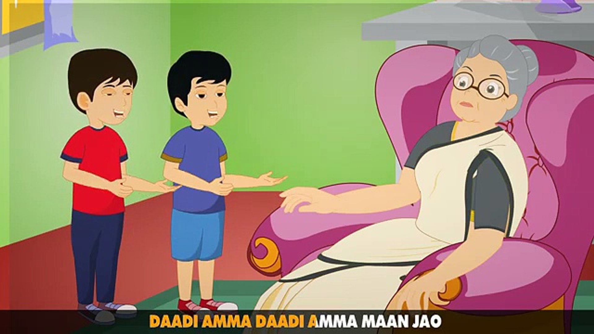 Dadi Amma Dadi Amma Maan Jao Gharana Children s Popular Hindi Nursery Rhyme  - YouTube - video Dailymotion
