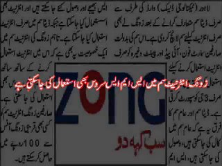 zong intoduse internet sim