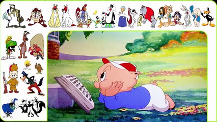 PORKY PIG: "La Vieja Gloria" (Old Glory) [Anime Kids]