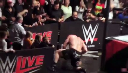 Brock Lesnar vs Sheamus Full Match - WWE Live Event