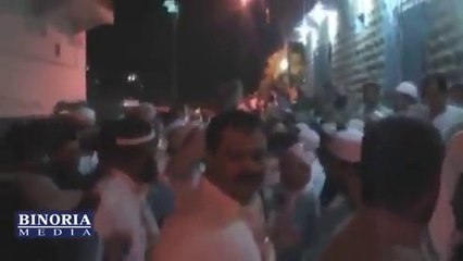 Welcome for Maulana Tariq Jameel in Lyari