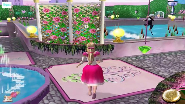 ИГРА 12 Танцующих принцесс Барби на русском языке Прохождение игры 2015 года Серия 2