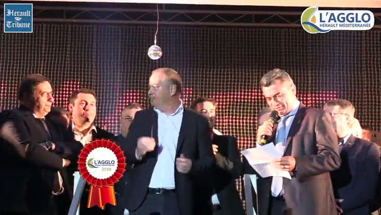 AGGLO AGDE - 2016 - STEPHANE DANNEELS - MEDAILLE d'HONNEUR de la CAHM