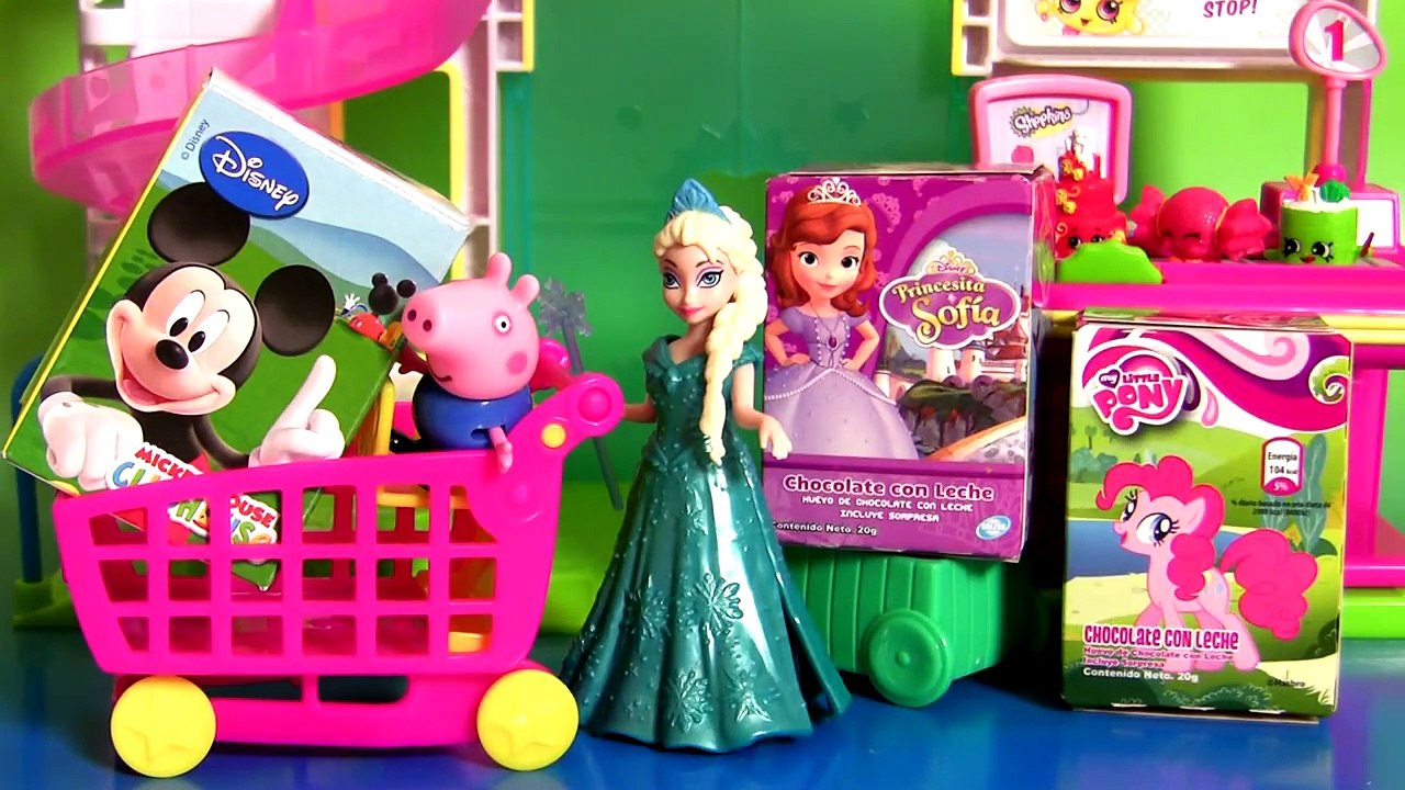 Kinder Surprise Boxes Huevos Sorpresa MyLittlePony Shopkins Sofia GlitziGlobes Peppa Froze