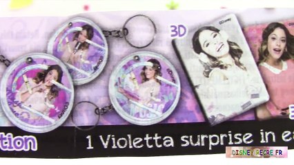4 Oeufs surprise Violetta Déballage ♥ Surprise Eggs Unboxing ⓋⒾⒹéⓄ ⓋⒾⒹéⓄ