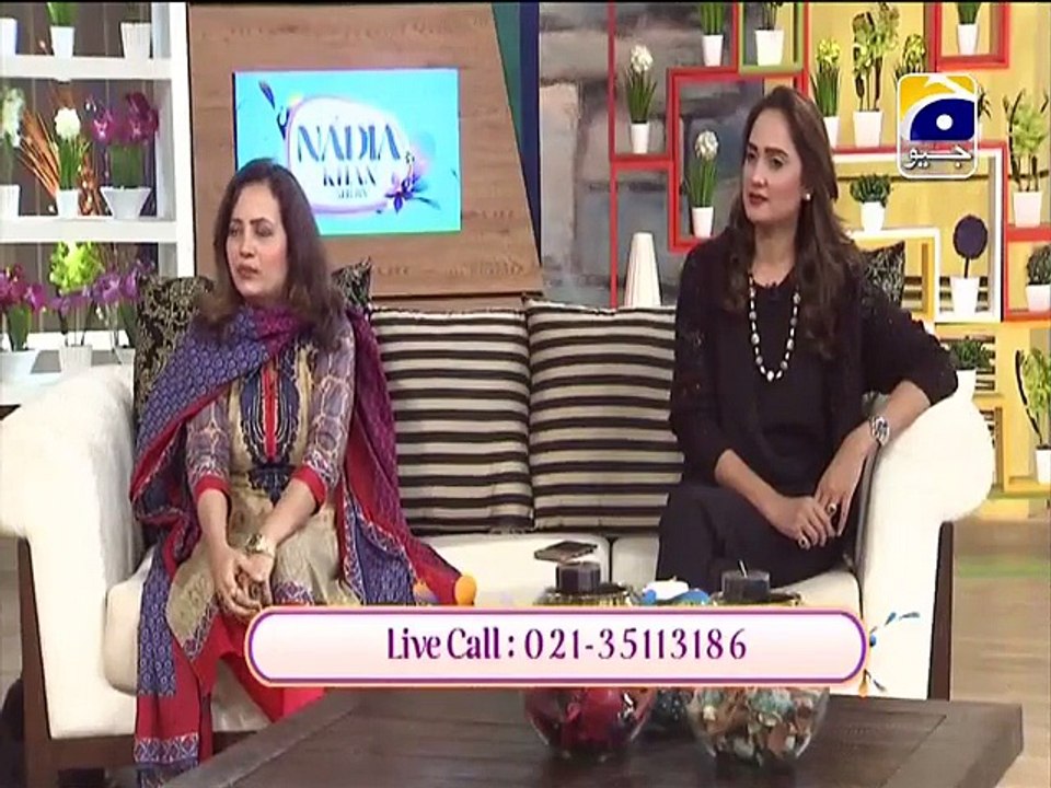 Nadia Khan Show - Indirectly Taunting Fahad Mustafa and Others TV Stars for Using Whitening Injections