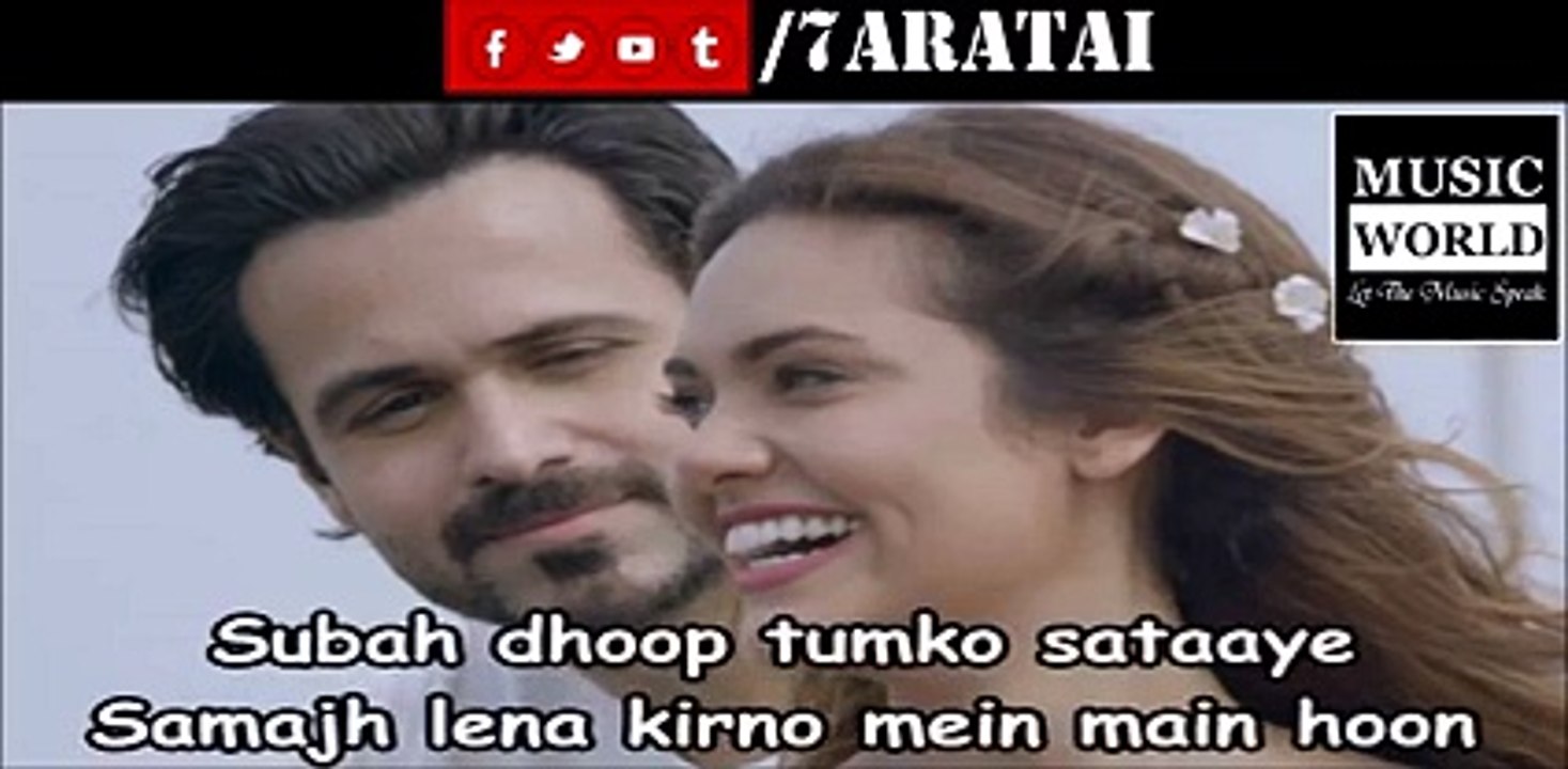 Main Rahoon Ya Na Rahoon Full LYRICAL Video   Emraan Hashmi, Esha Gupta   Amaal Mallik, Armaan Malik
