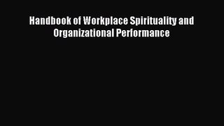 [PDF Download] Handbook of Workplace Spirituality and Organizational Performance [PDF] Online