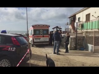 Licola (NA) - Ucraino uccide moglie e figlia - il luogo - (09.01.16)