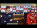 Vigilia Napoli-Varsavia, Sarri e Jorginho in conferenza stampa (09.12.15)