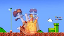 Finger Family Nursery Rhymes Super Mario Cartoon | Finger Family Rhymes for Children Animated