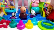 Huge Play Doh Playset Ice Cream Toys Peppa Pig Disney Frozen Princess toy
