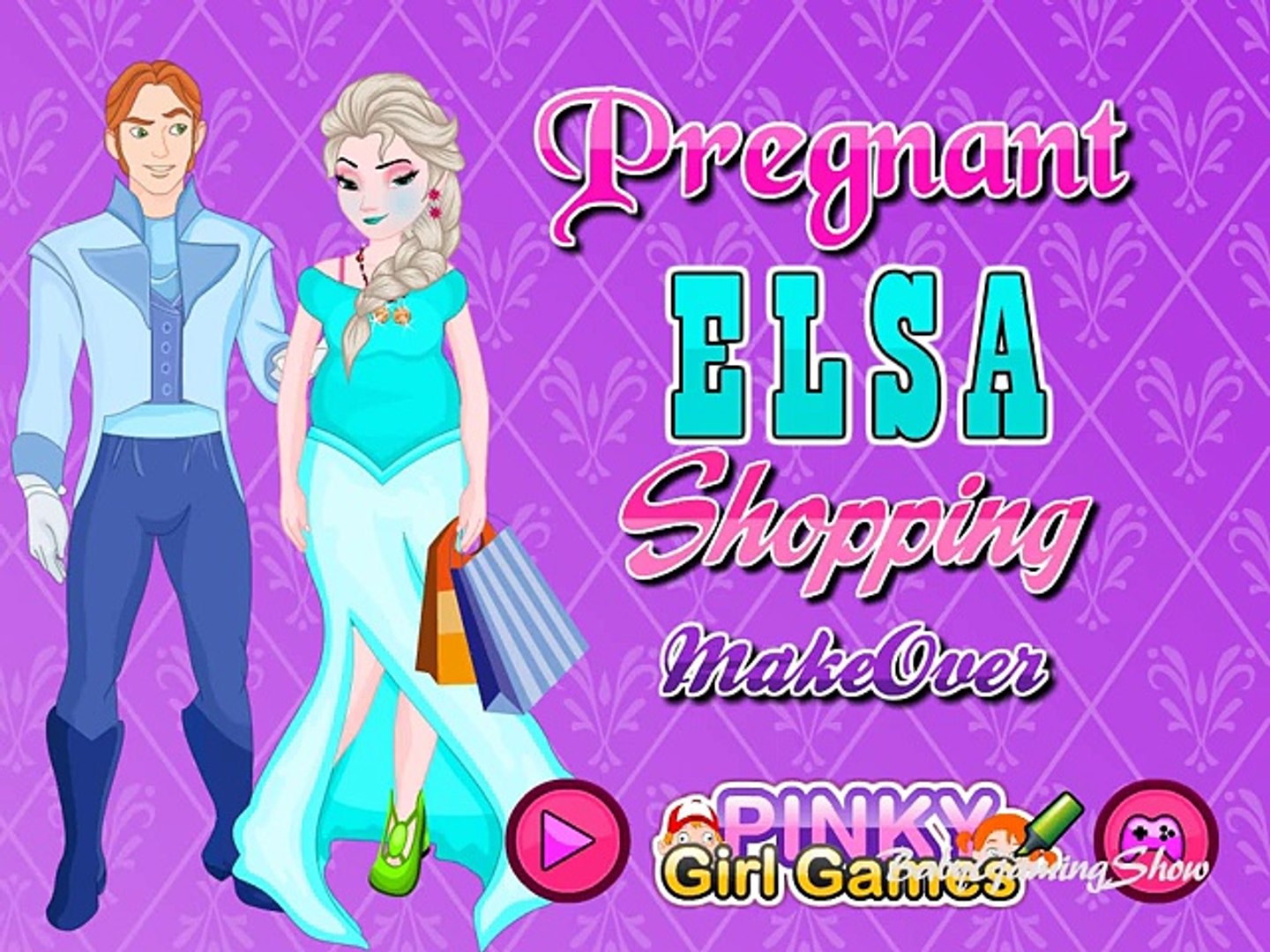 ⁣Pregnant Elsa Shopping Makeover