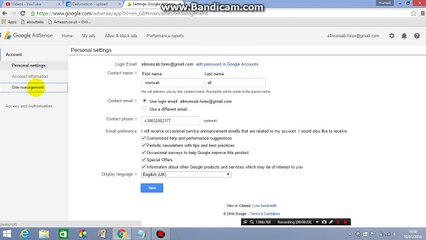 How  to  Add a New website in to  Adsense Account