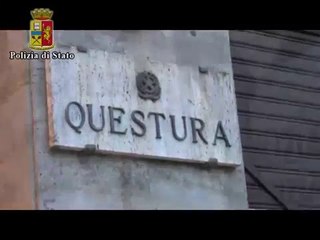 Arresto del fuggitivo Fabio Perrone, condotto in Questura dagli agenti leccesi