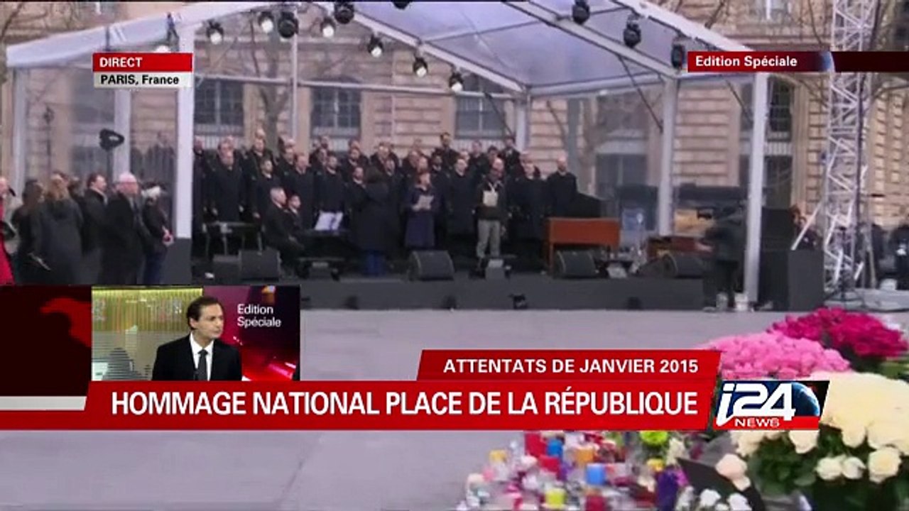 Lecture de la lettre de Victor Hugo lors de son retour d'exile