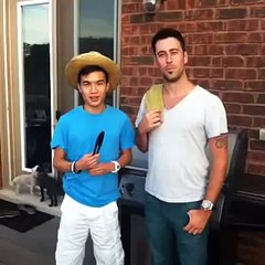 How to BBQ with your Asian friend (Funny 7 Sec Vine)