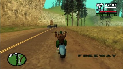 Grand Theft Auto: San Andreas DANCING ON BIKE