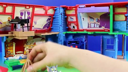 Tom And Jerry Tricky Trap House Playset Game Of Cat And Mouse