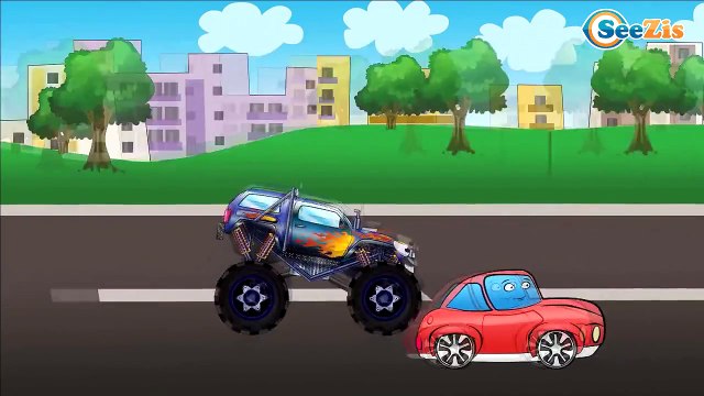 ✔ Мультики про машинки. Пожарная Машина на строительной площадке тушит пожар - Cars Cartoons ✔