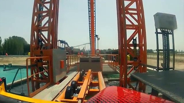 Divertical Front Seat POV Mirabilandia Intamin Water Roller Coaster 1080p HD Italy