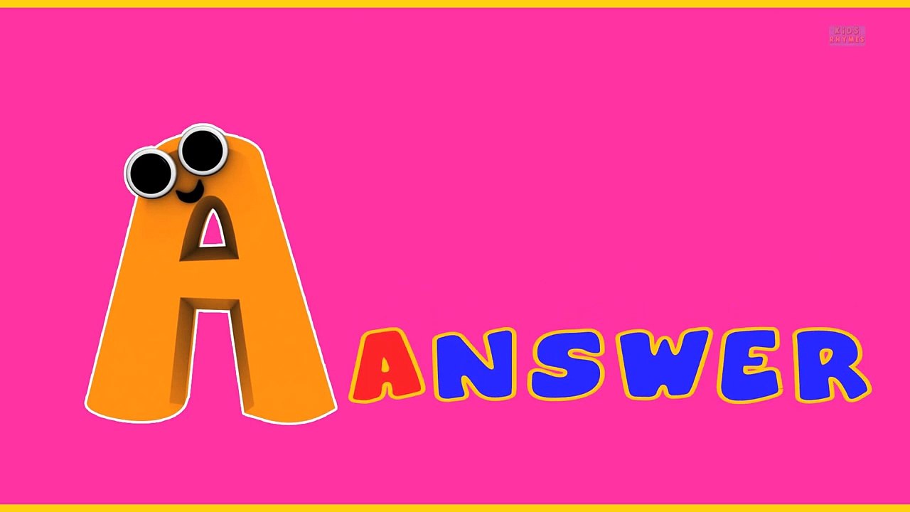 Phonics Letter A song
