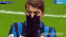 Adem Ljajić Super 1 on 1 Chance - Inter v. Sassuolo 10.01.2016 HD
